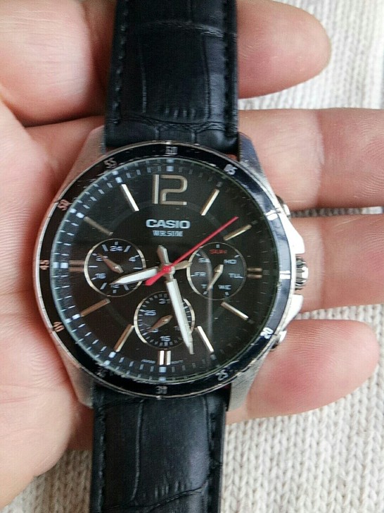 日本卡西欧石英表成色如图【夜光漂亮】【经典...