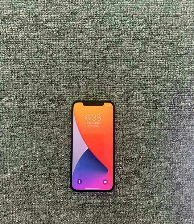 自用苹果12 蓝色128g国行原装手机 用...