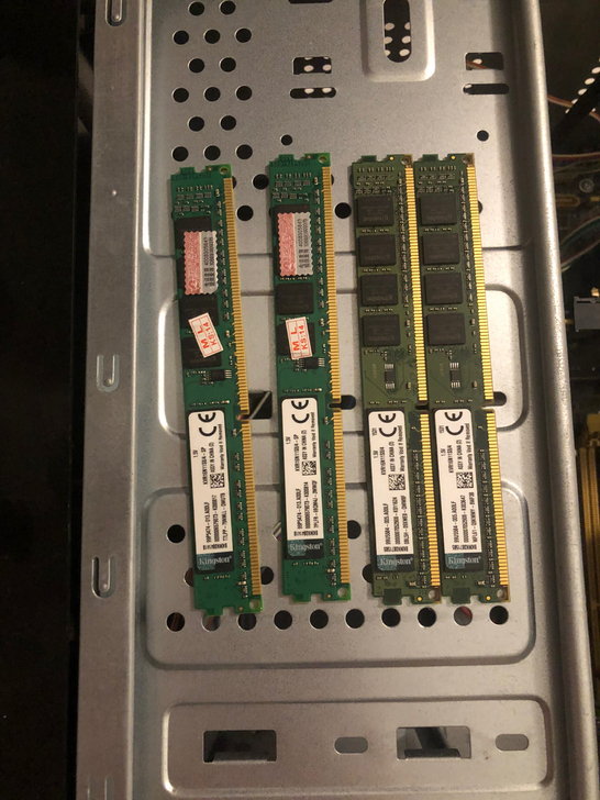 金士顿ddr3 4G内存条      一共...
