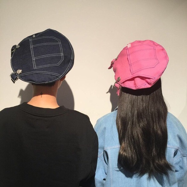 韩国 画家帽 贝雷帽