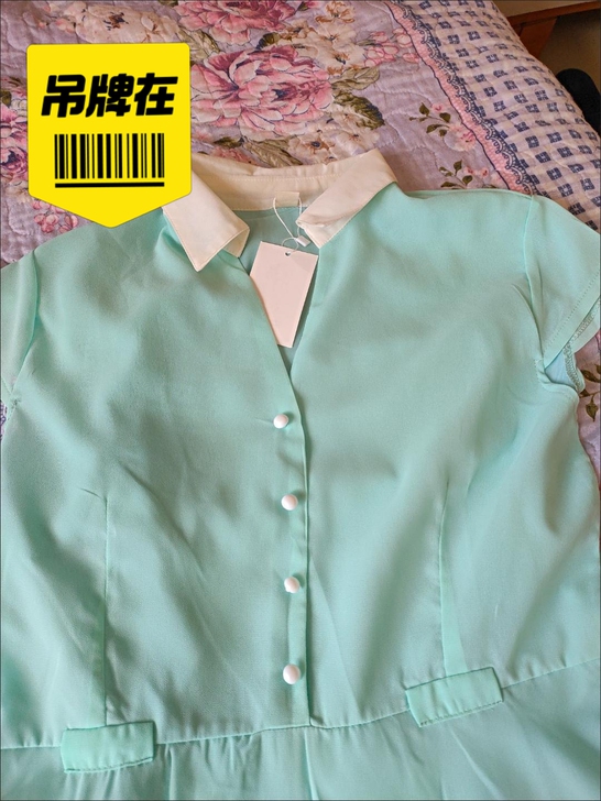 【全新】连衣裙女夏季新款收腰显瘦气质女神范...