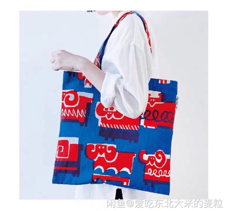 日本设计师品牌帆布包棉布袋单肩包手提包