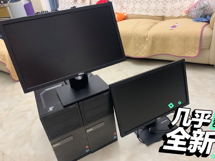 出售２台原装的自已家用DELL电脑全套。i...