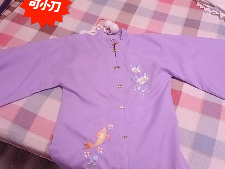 汉服,几乎全新,应该不是正的,但是质量还可以