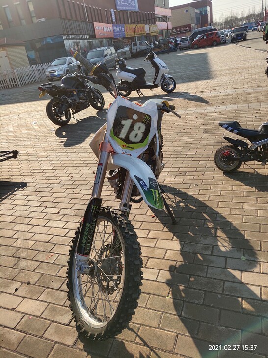 越野250一台发动机状态巅峰刚做完保养。