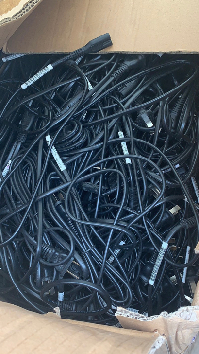 原装库存全新8字电源线 0.75足铜原装电...