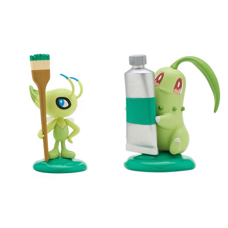 奇谭 宝可梦 调色盘 绿色 雪拉比 菊草叶