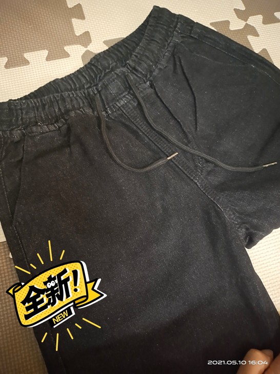 【包邮】【便宜处理】春秋款宽松直筒牛仔裤男...