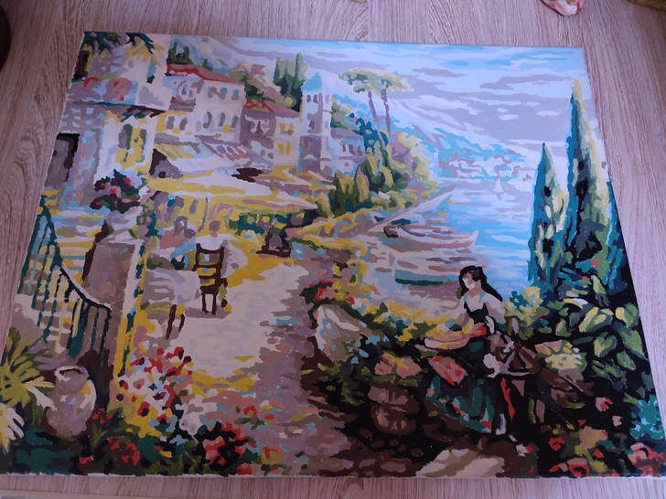 数字油画 油画 已画