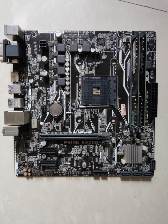 华硕a320M-K加锐龙1200 CPU主...