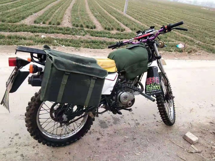 高赛越野摩托车大白菜越野150加送两个配套...