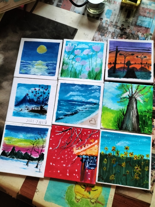 大家有喜欢的画吗？可以选择看一下！