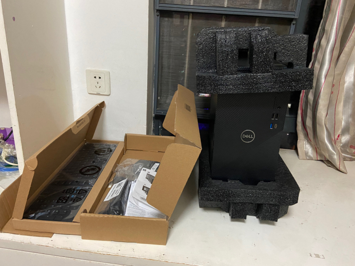 全新仅拆封戴尔3891台式电脑主机