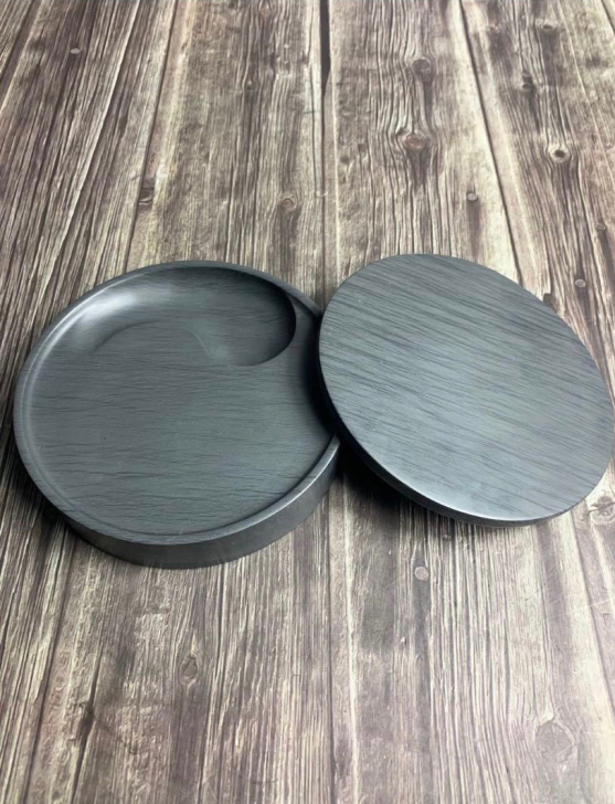 歙砚太极八卦砚