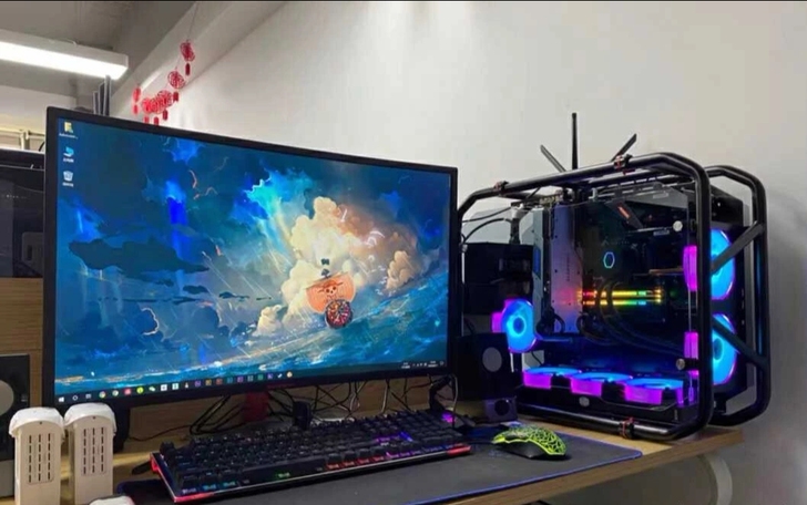 网吧倒闭八核i7 i9台式机 游戏设计二手...