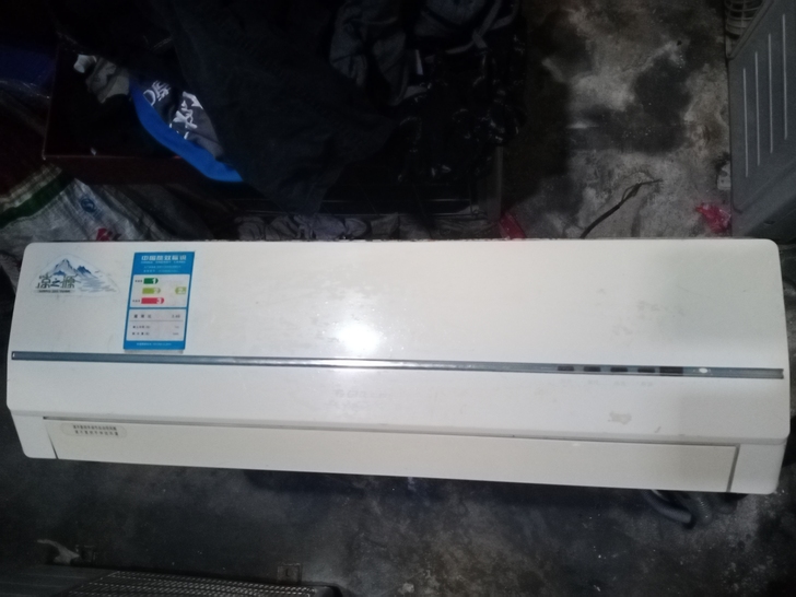 8成新定频大1p格力空调，单冷型，已拆好，...
