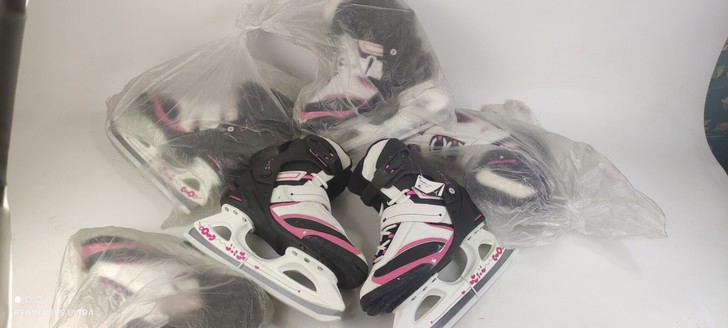 库存瑕疵迪卡侬冰球鞋 花样冰刀鞋 滑冰鞋3...