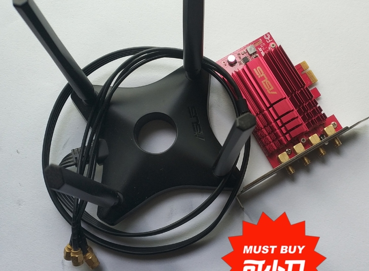 华硕PCE-AC88 无线网卡双频3100...