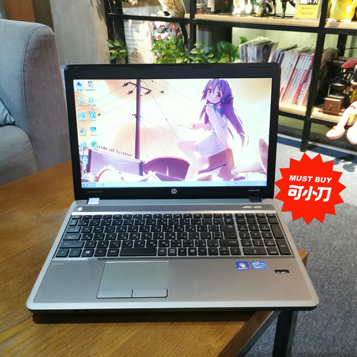 急转让 惠普笔记本电脑四核  i7 8g运...