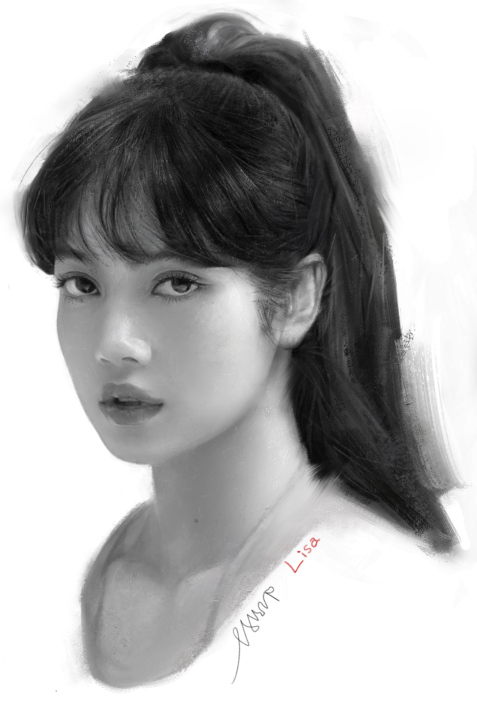 【定制】厚涂人像，一分钱一分货，板绘，完稿...