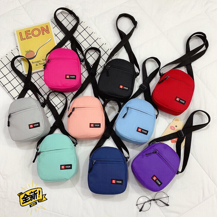 2021新款潮韩版单肩小包包斜挎包女包帆布...