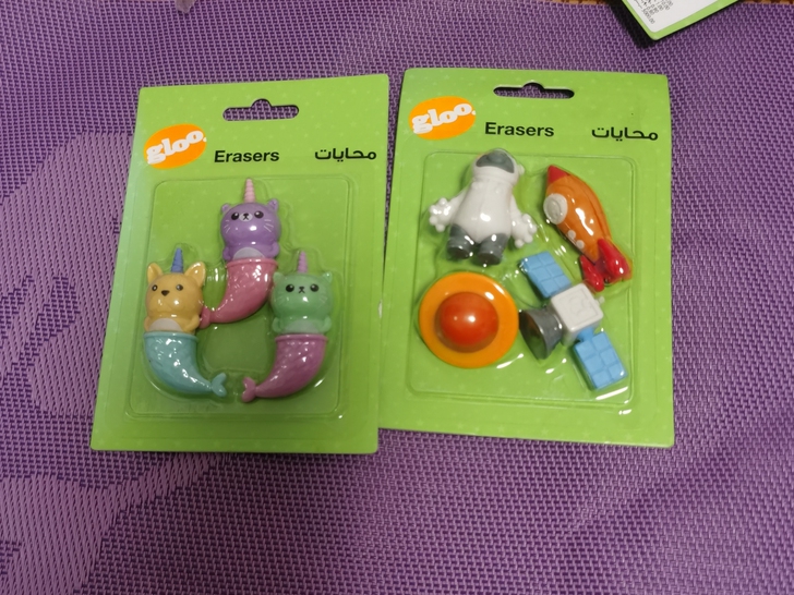 儿童可拆卸益智橡皮