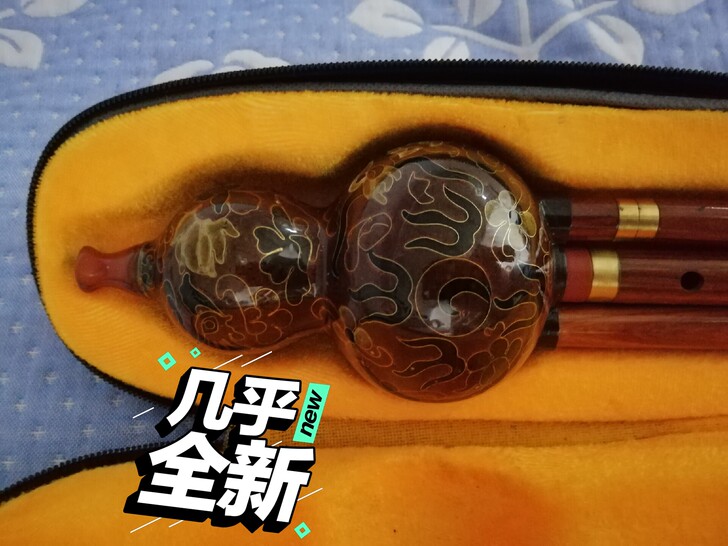 葫芦丝，当时买回来寻思学一门乐器，结果没音...