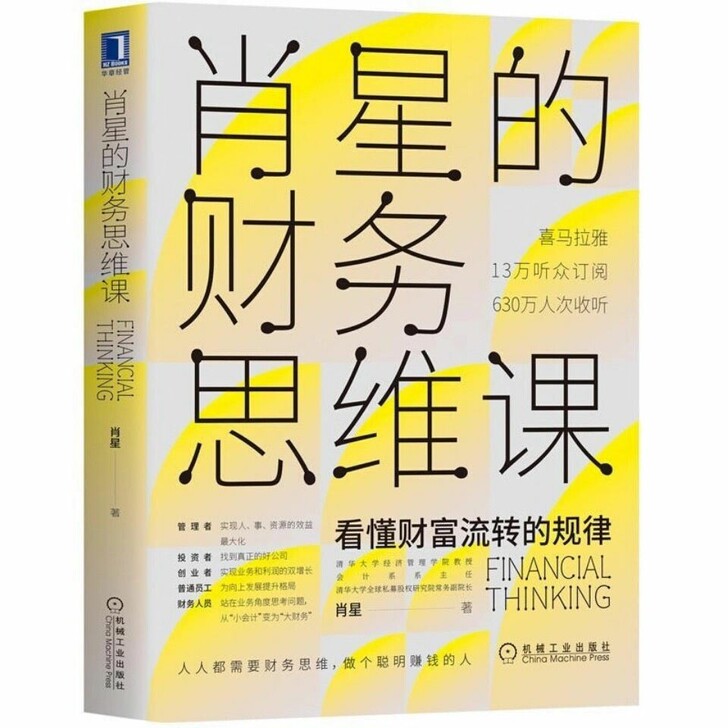 肖星的财务思维课看懂财富流转规律