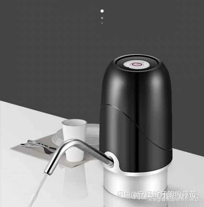 桶装水抽水器充电动饮水机家用矿泉纯净水桶压...