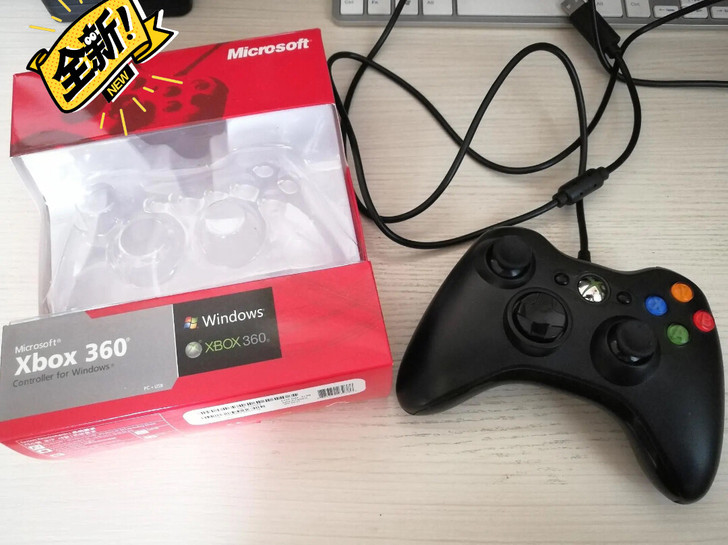 出售闲置全新电脑有线游戏手柄