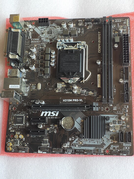 微星H310M   PRo一VL，上115...