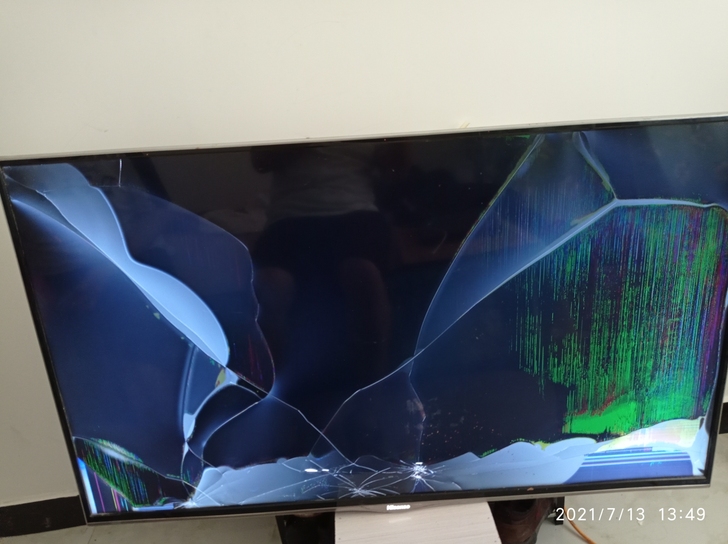 海信LED50K610X3D电视机，屏坏了...