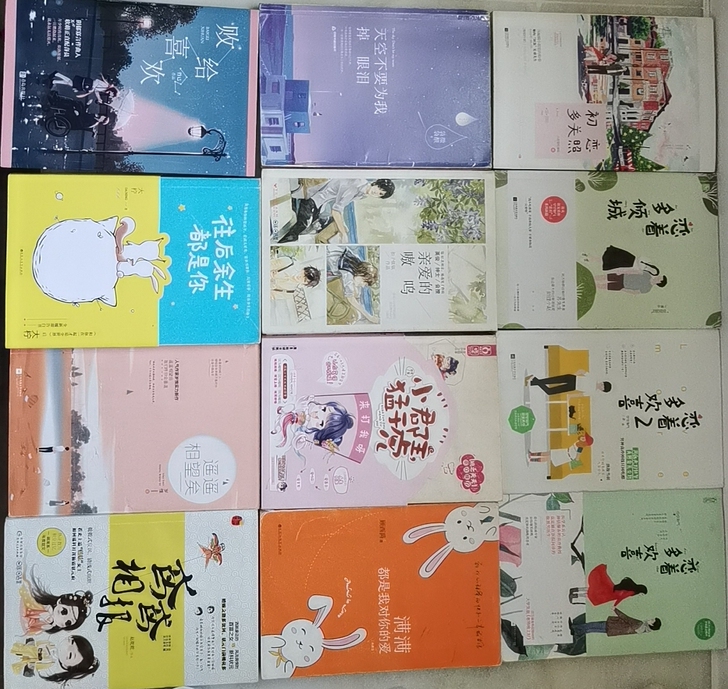 因为要搬家所以想把一些小说转卖出去