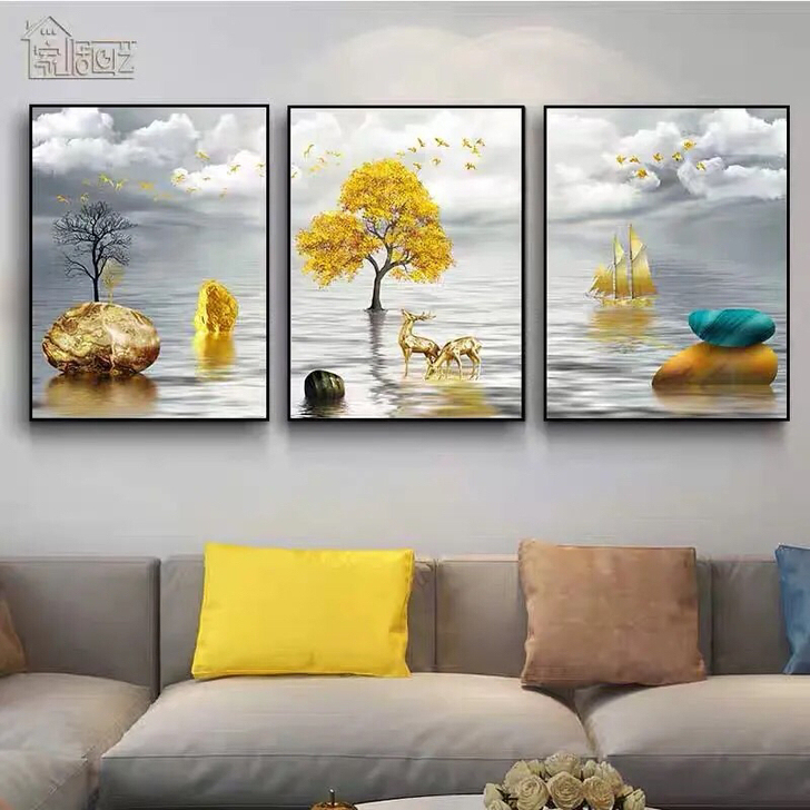（3幅18.8元，数量有限）客厅装饰画装饰...