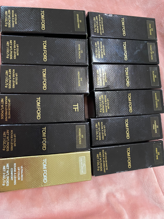 TOM FORD 唇膏，5个起