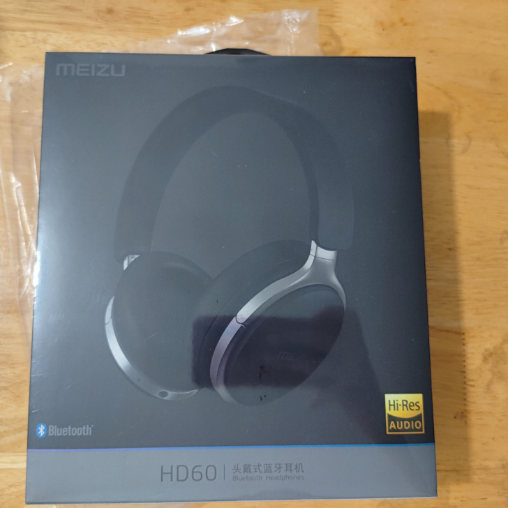 魅族HD60头戴式无线蓝牙5.0耳机音乐游...