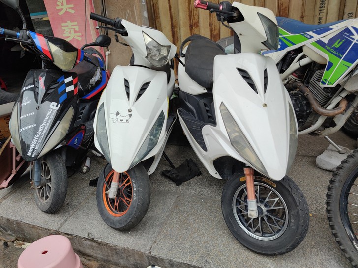 二手鬼火踏板车