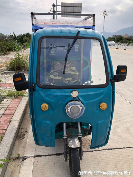 大河三轮车，两组电瓶，一组黑金大电瓶用了〈...