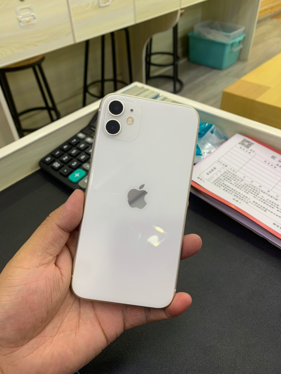 苹果iPhone 11白色64G国行三网4...