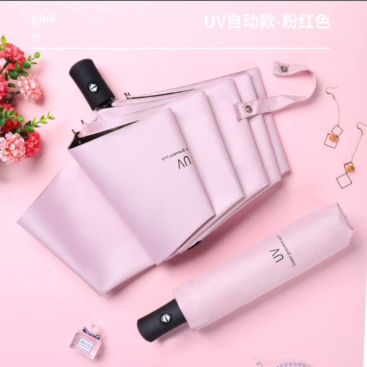 南极人折叠全自动雨伞女学生韩版晴雨两用防晒...