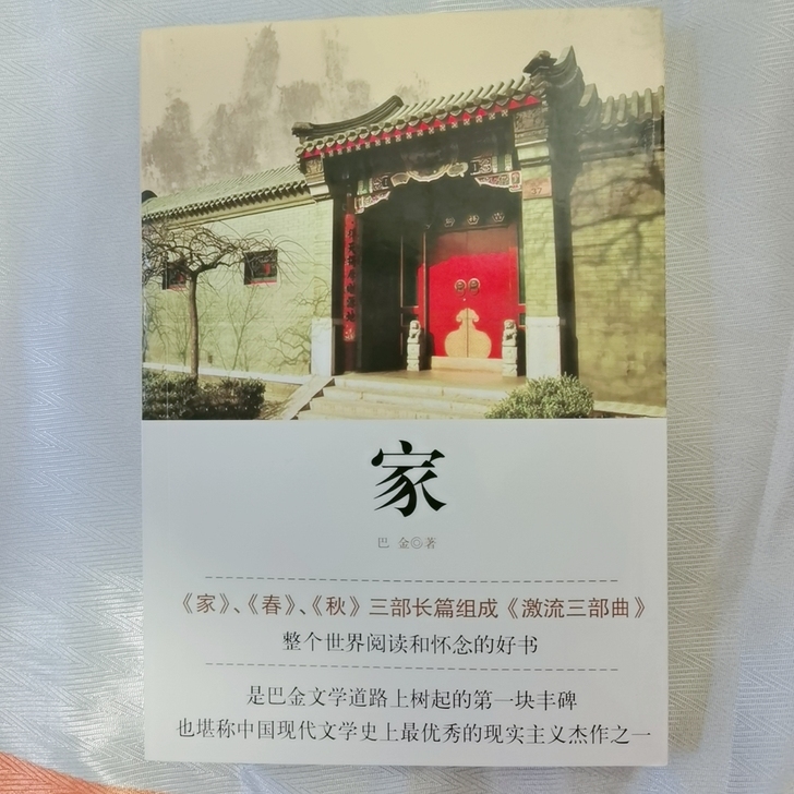 巴金的《家》（全新已拆封）