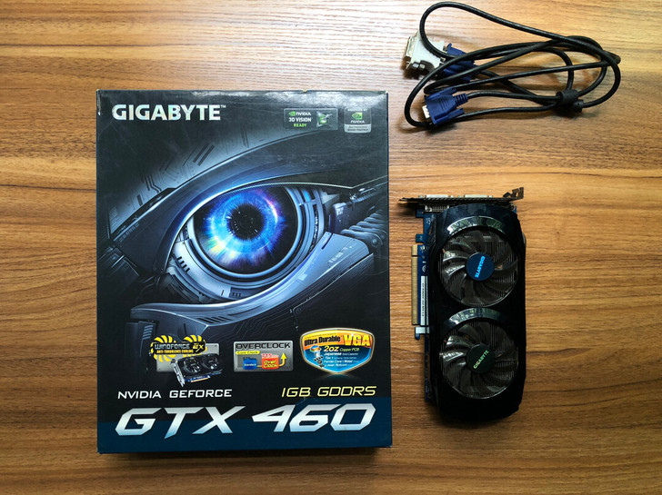 技嘉 GTX460 1G电脑显卡 无法点亮...
