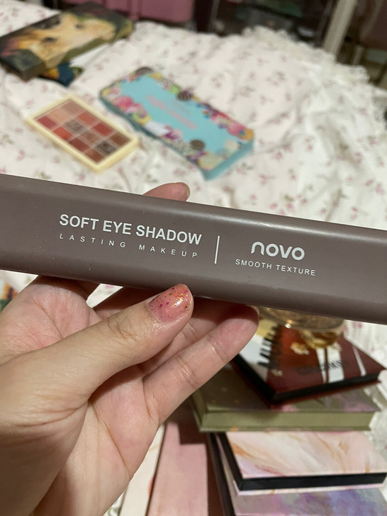 novo眼影盘ins超火防水紫色系眼影眼线...