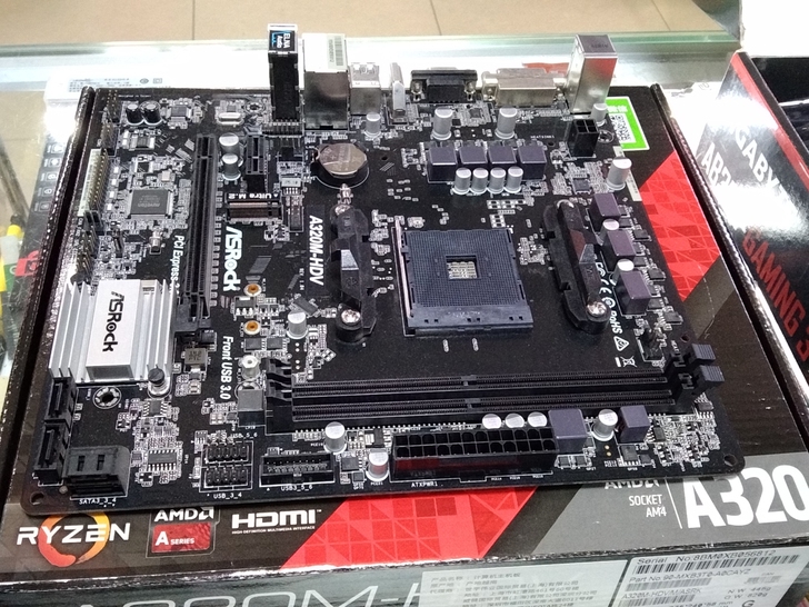 技嘉A320M－HDV主板，原装盒子包装，...