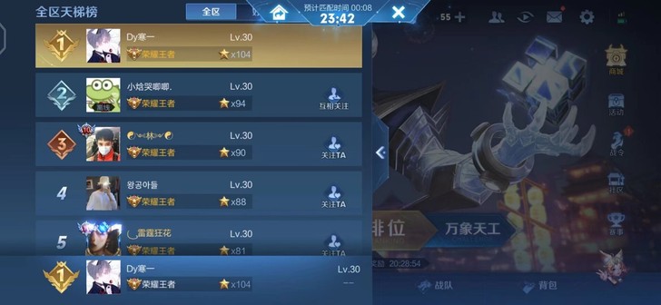 无敌打手，任意段位可代，价格偏贵，别拿黑奴...