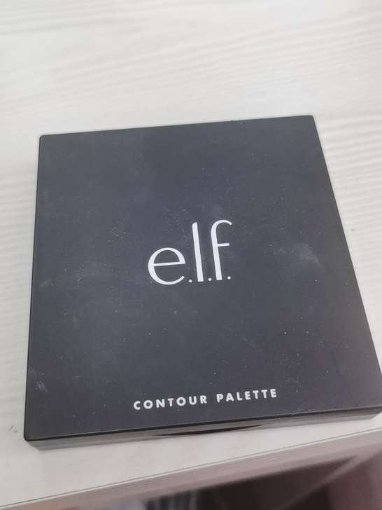 美国elf高光阴影修容盘提亮鼻影侧影粉饼，...