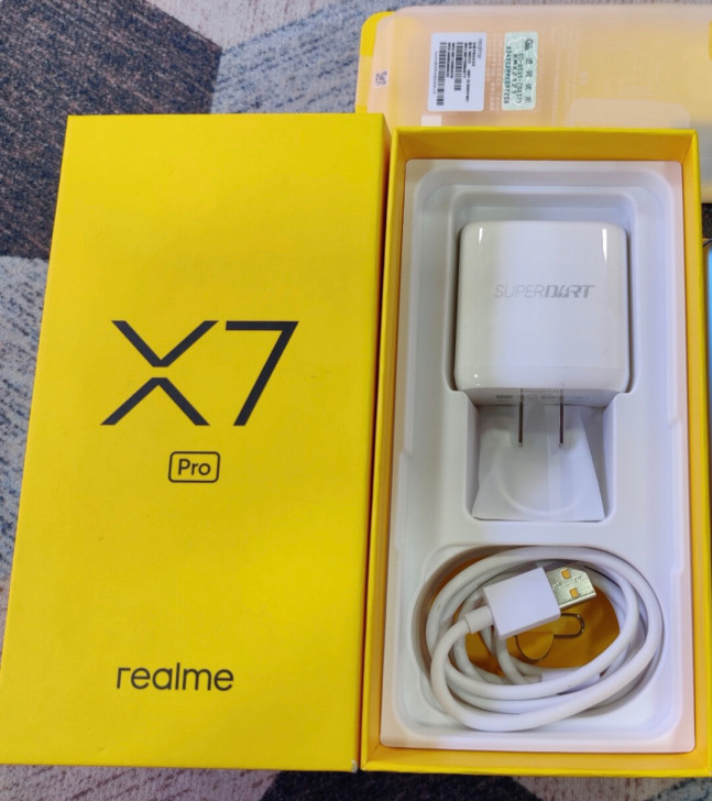 realme x7pro原装充电器 原装真...