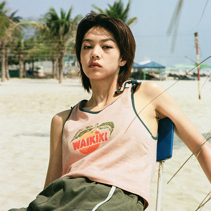 octopusme章鱼家 小吊带背心女夏季...
