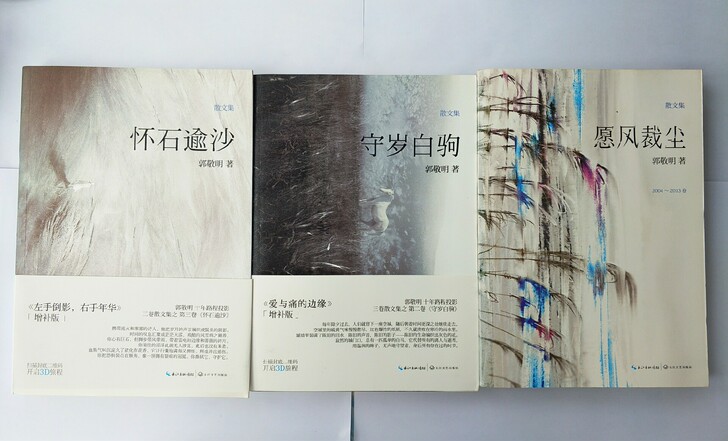 【出】郭敬明 散文集 愿风裁尘 守岁白驹 ...