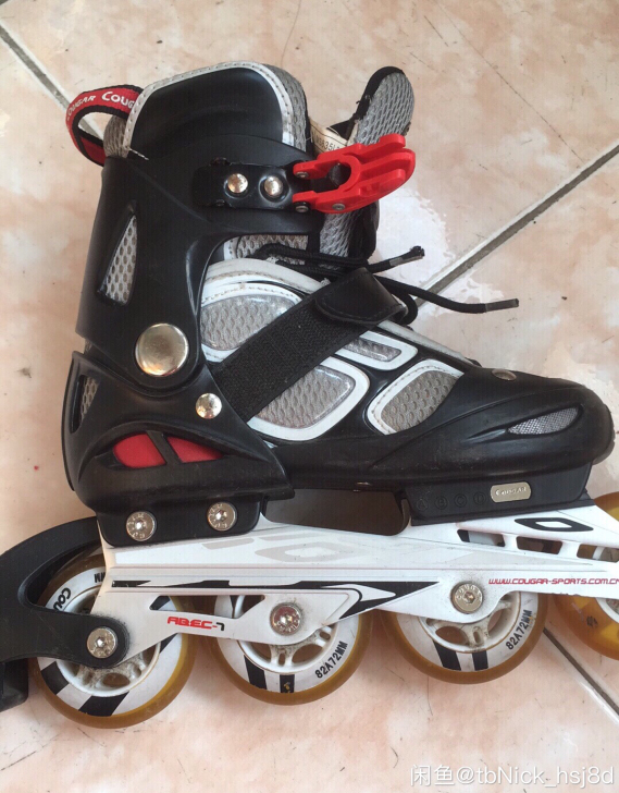 溜冰鞋,旱冰鞋 之前买来玩过一段时间 ...
